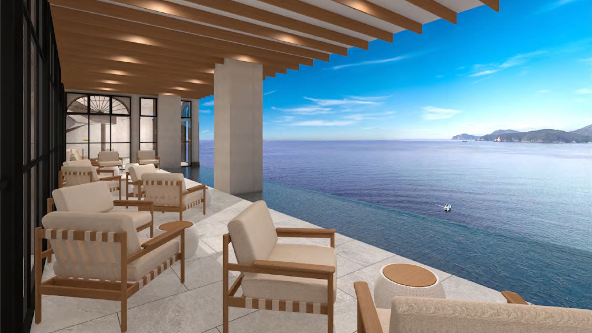 海一望のオーシャンラウンジ