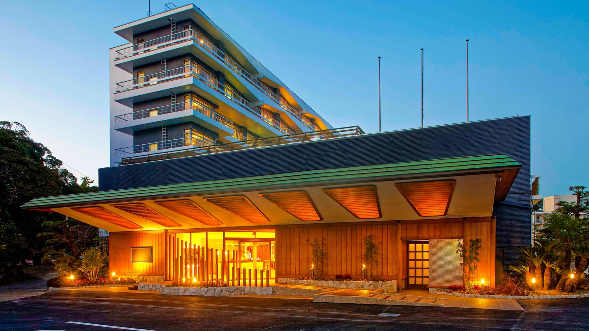 大江戸温泉物語Premium 白浜彩朝楽の外観