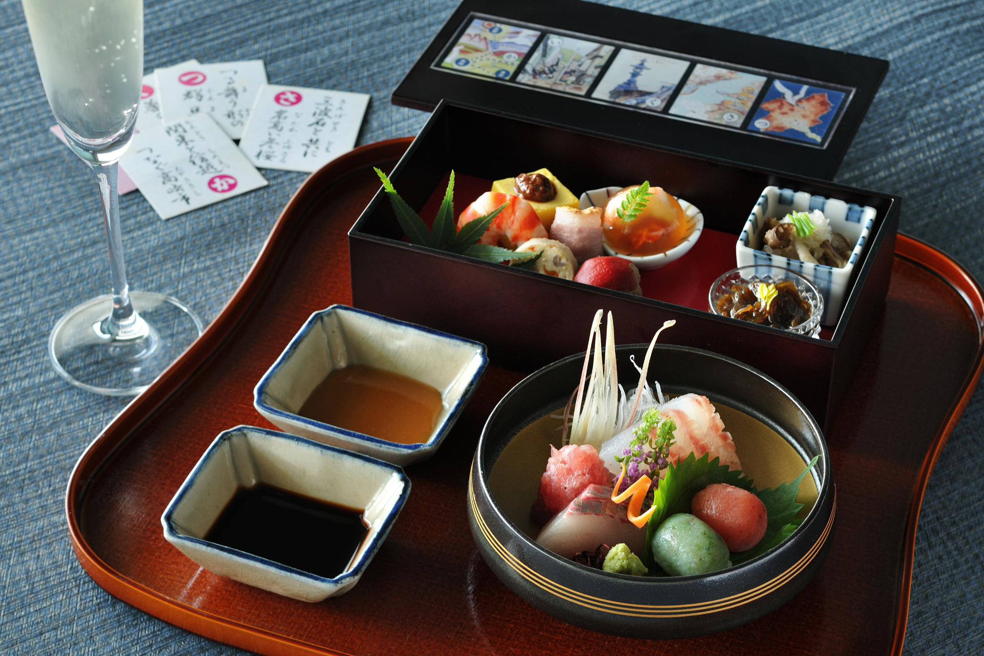 食事処で味わう「上州豊伝会席」