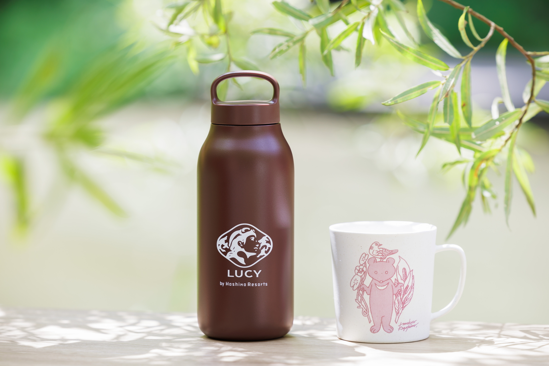 宿泊者限定で購入できる「LUCYオリジナルマグカップ」