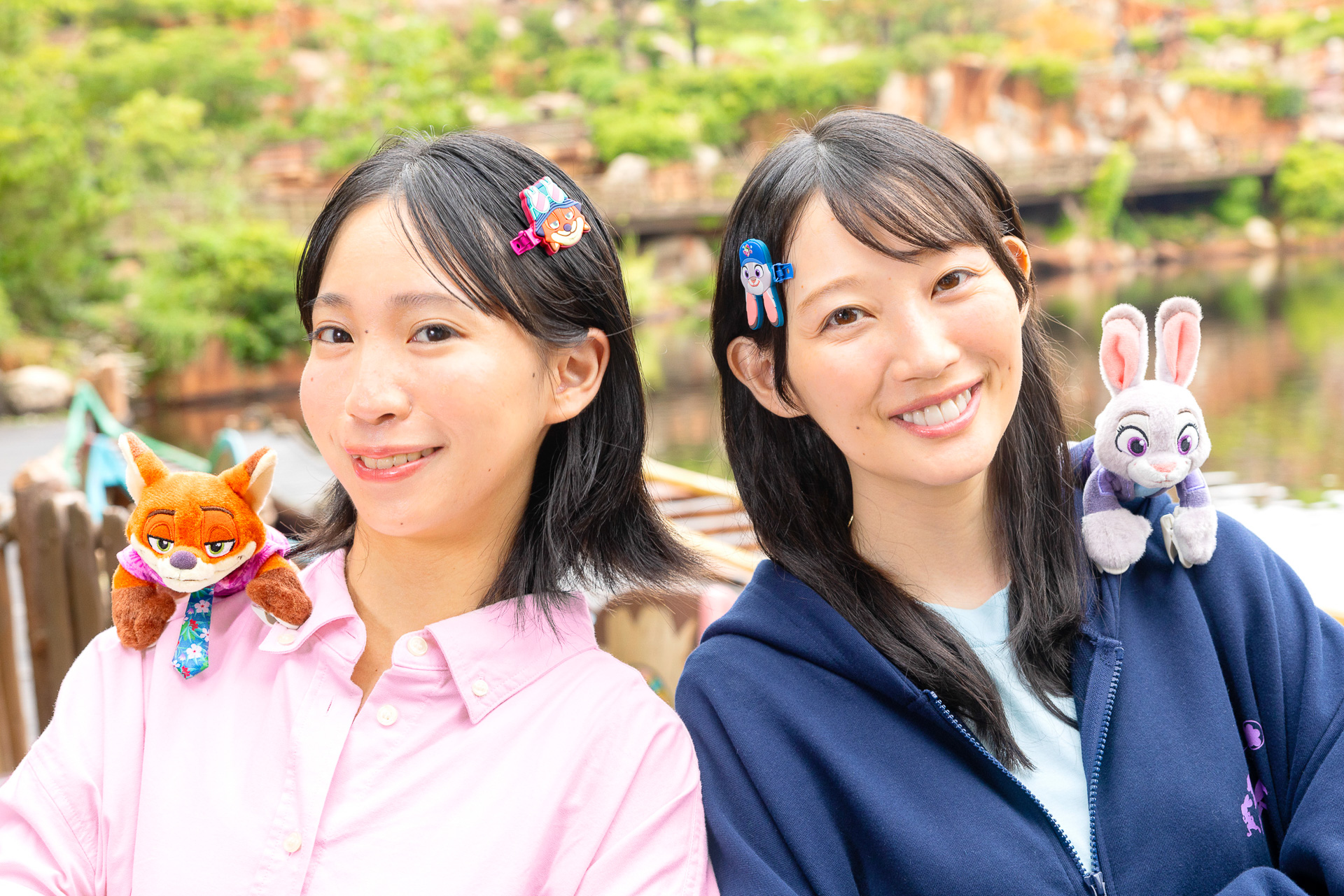 肩乗せアイテムやパークで楽しめる身につけグッズも多数用意