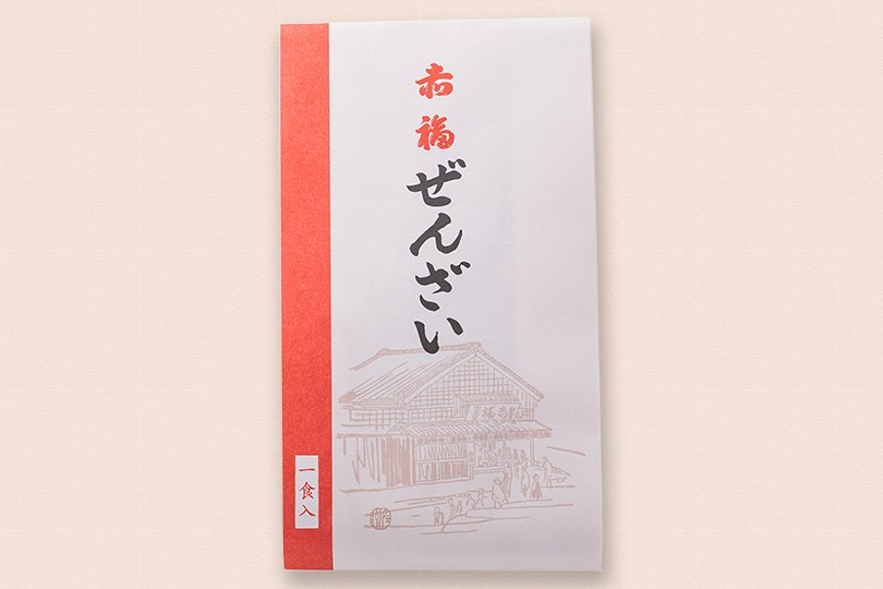 「赤福ぜんざい」