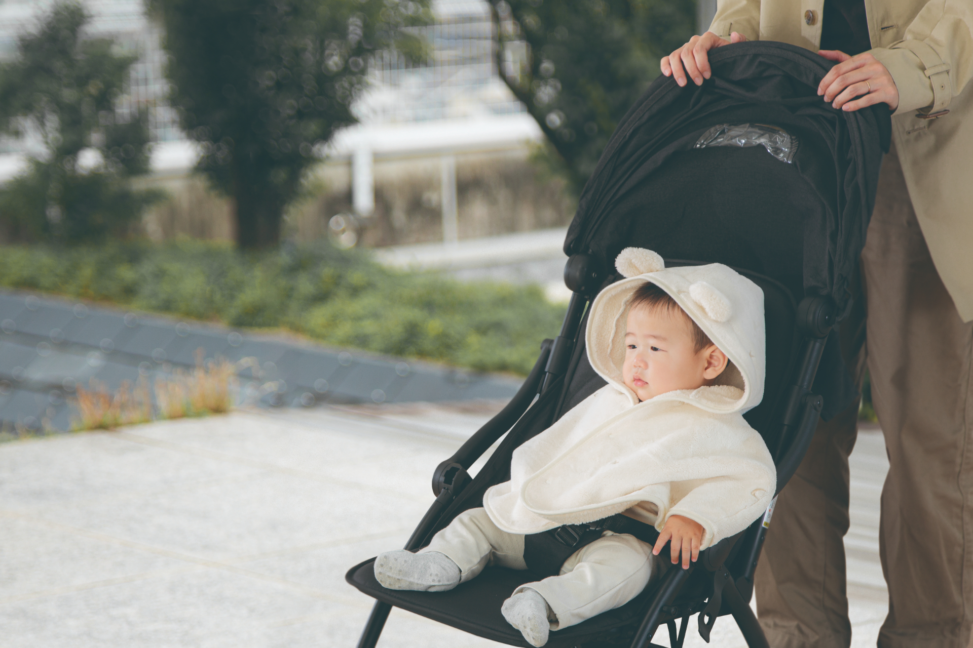 フード付きポンチョ（Nウォームダブルスーパー ST25）