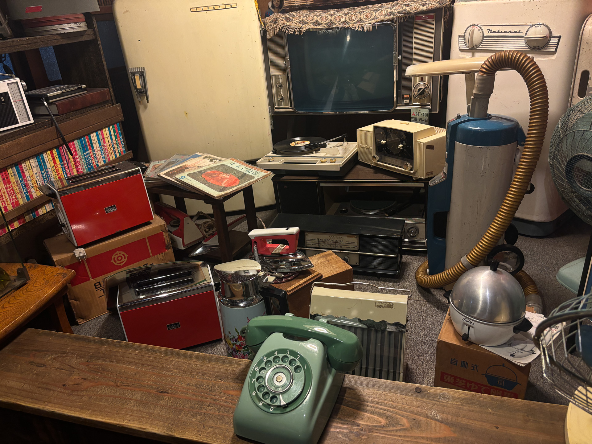 なつかしの家電たち、今見てもデザインが素敵