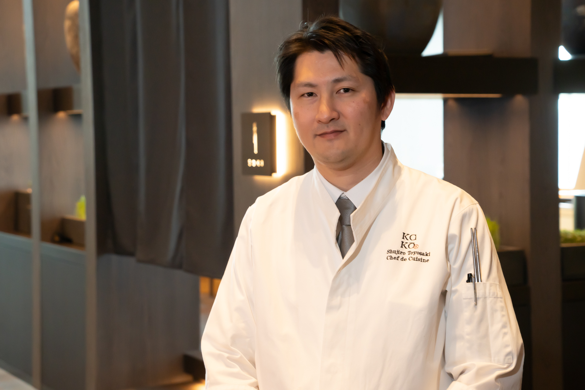 「華香（Kakō）」料理長 豊崎修二郎氏