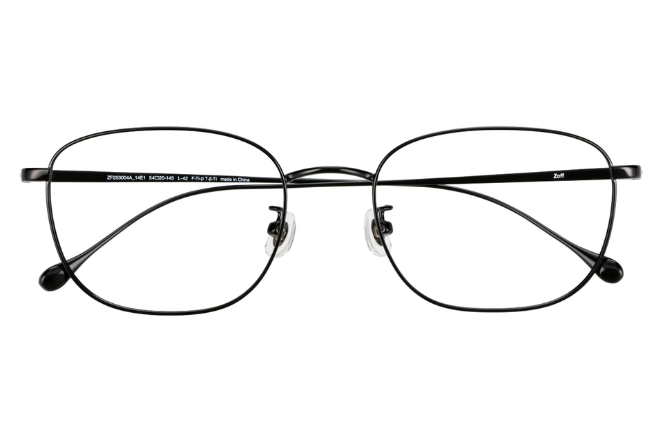 Zoff、9900円～でレンズ込みのチタンフレームメガネ「intelligence