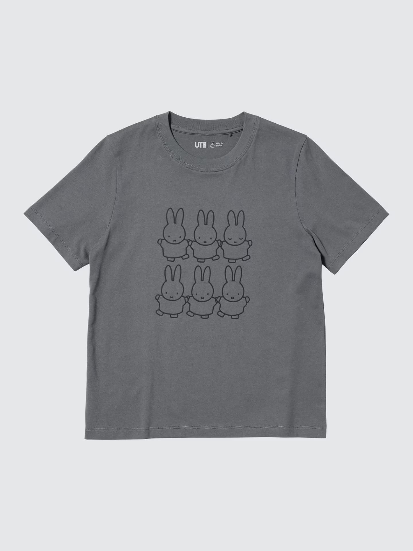 12月中旬発売「ミッフィー イン ブルーム UT」（ウィメンズ全5種）