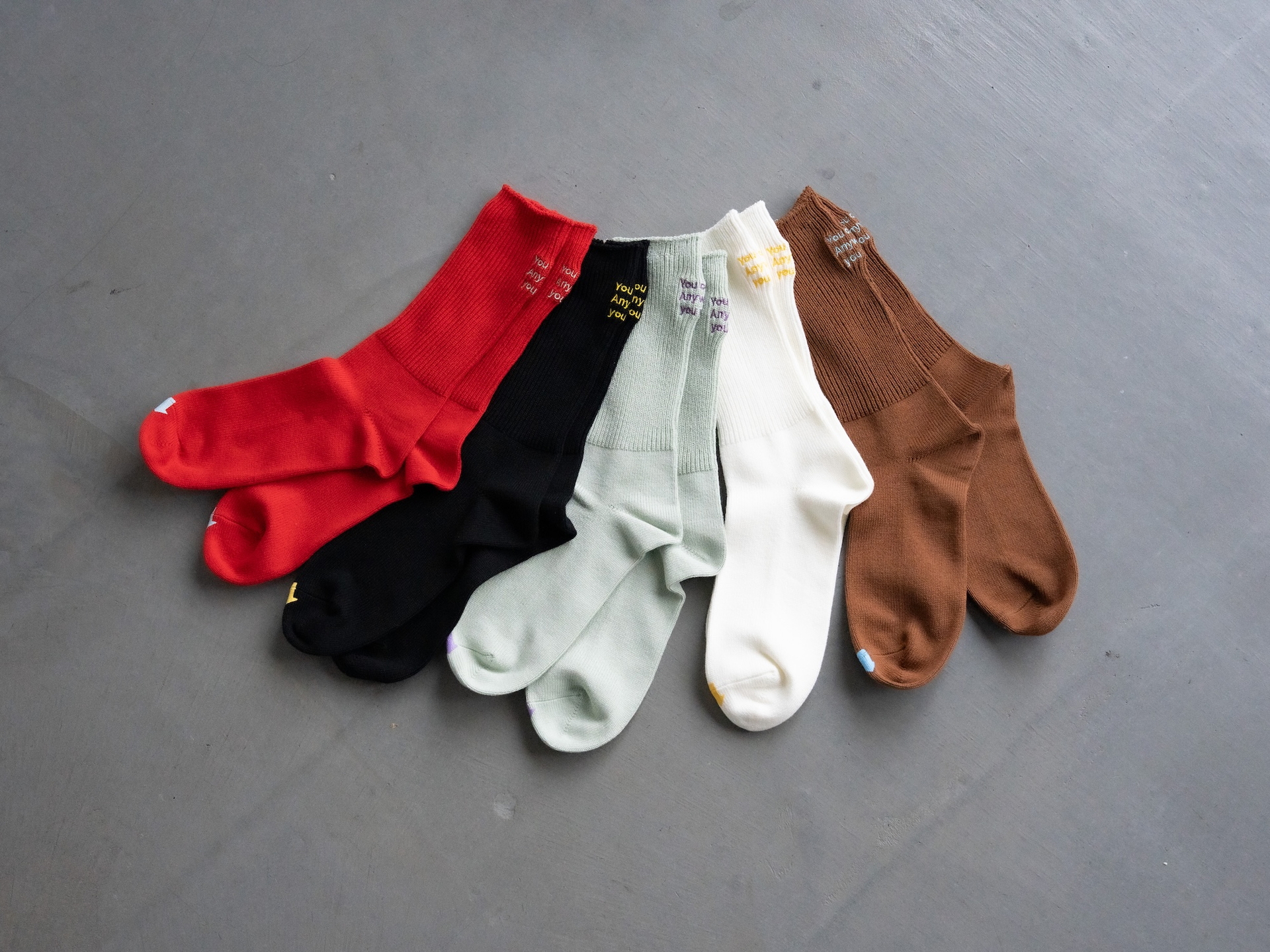 「You can go Anywhere you wish.」メッセージ入り