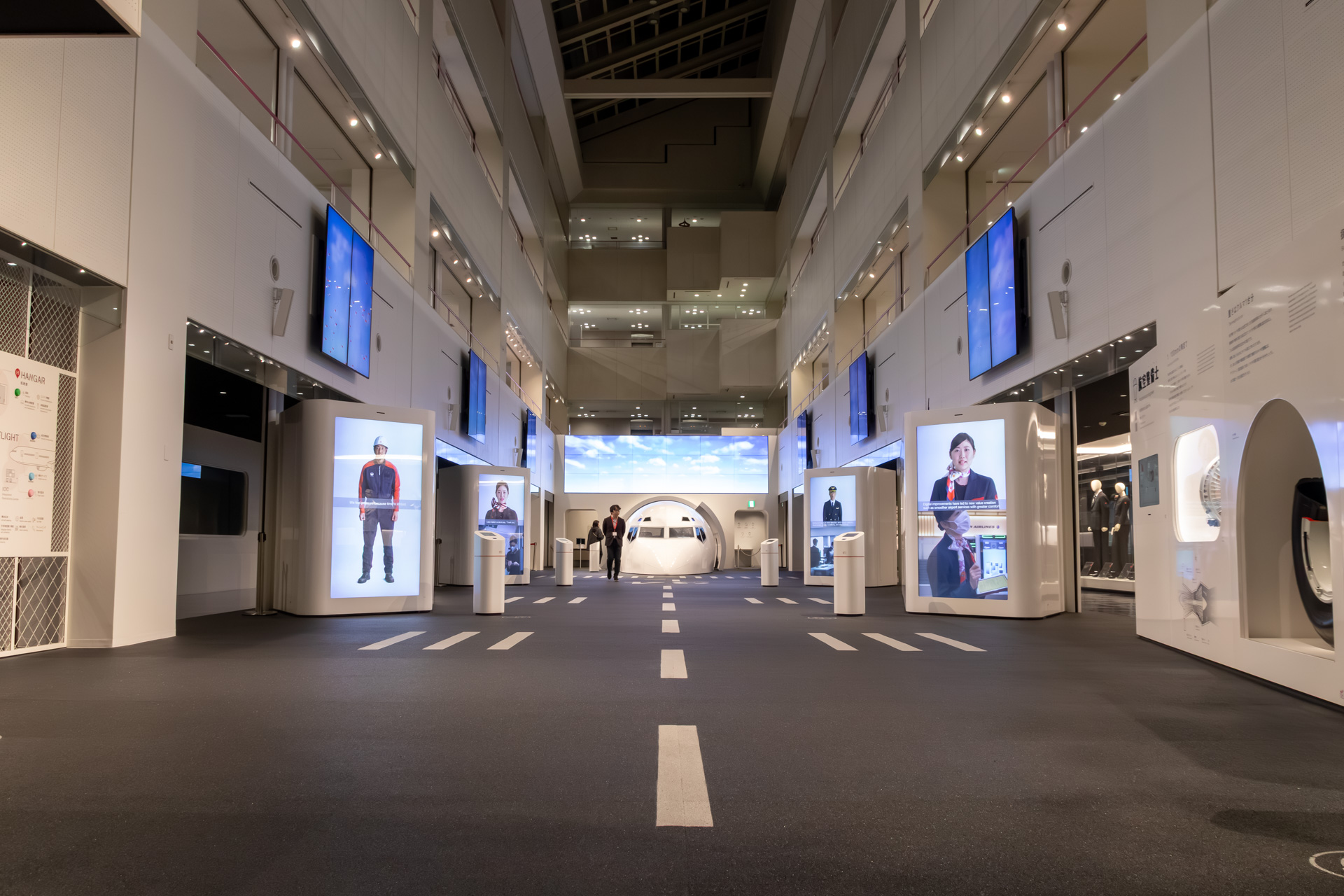 3階にあるJAL SKY MUSEUM