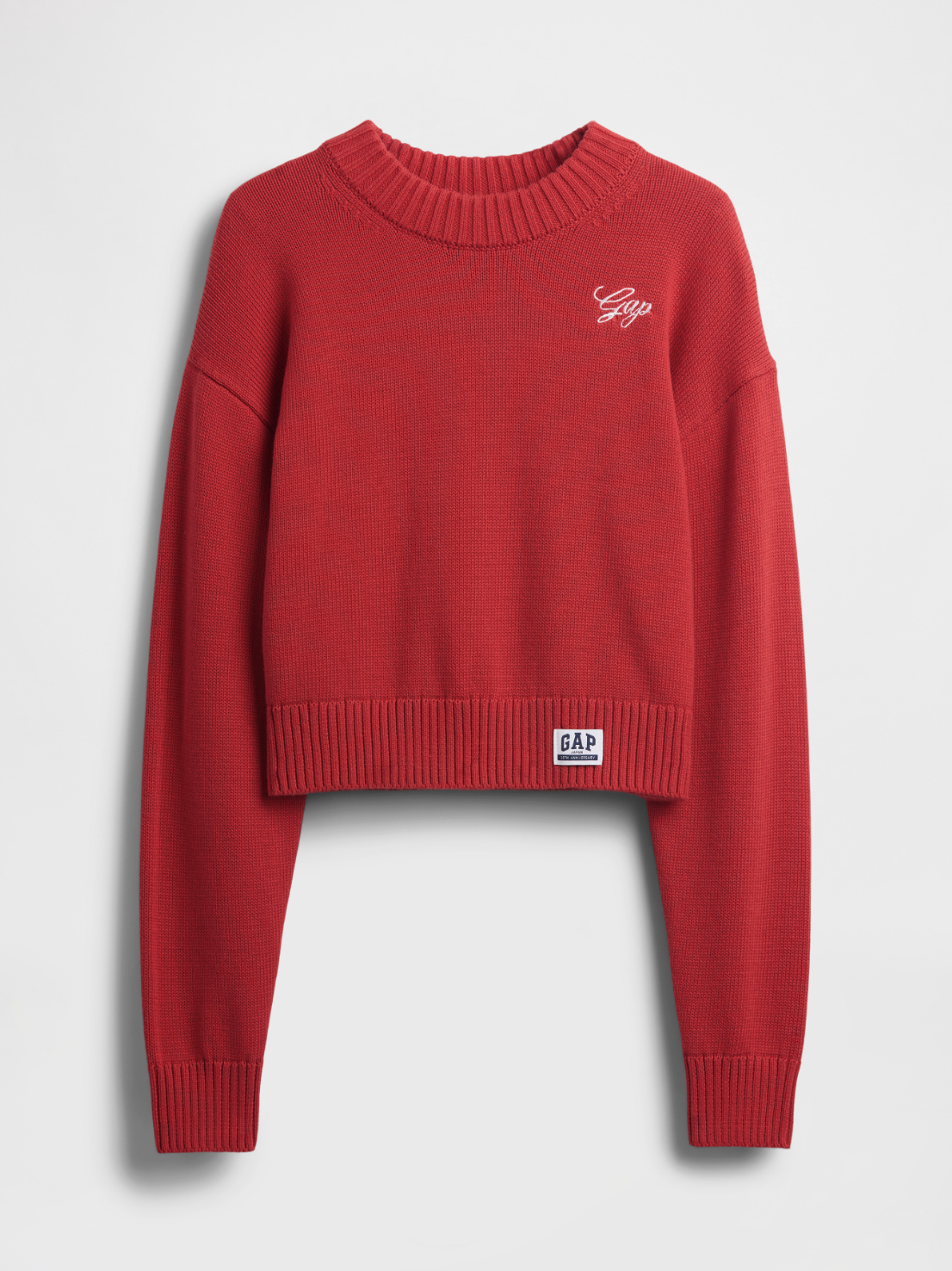 クルーネックセーター