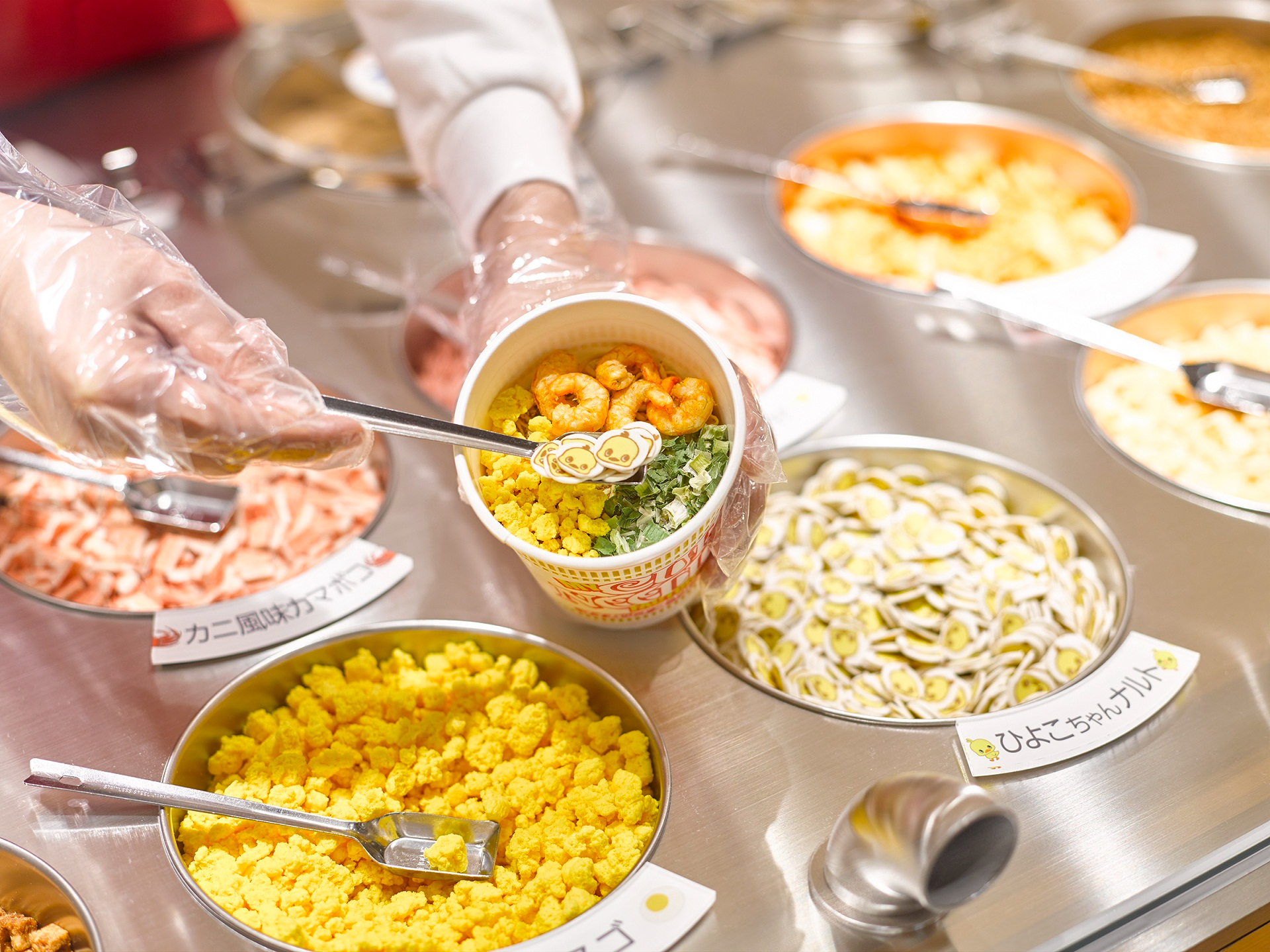 4th Place: Cup Noodles Museum Osaka Ikeda. Visitors can create their own one-of-a-kind Cup Noodles.