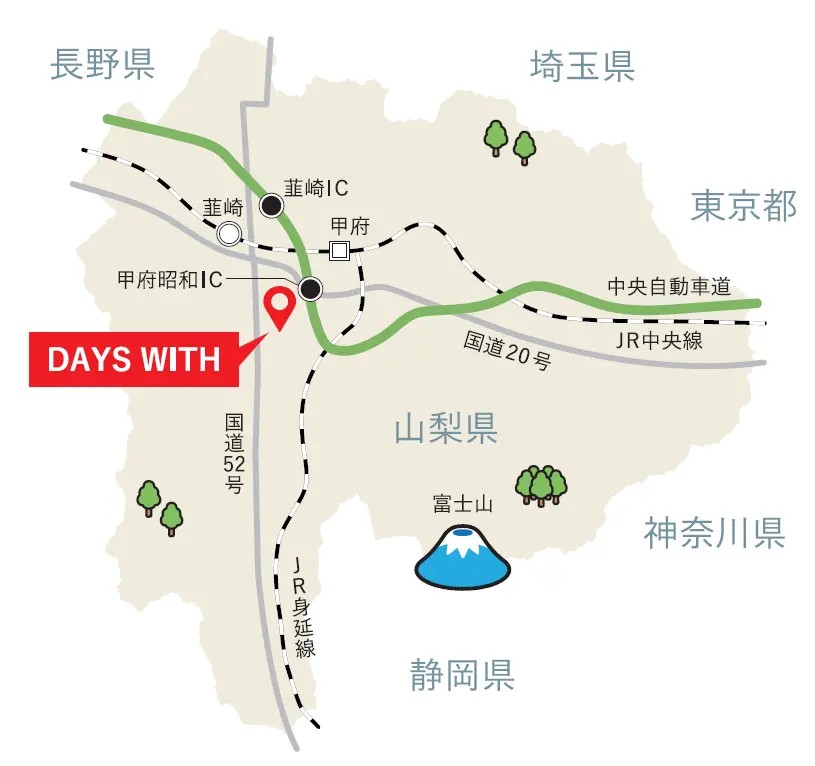 建設予定地のアクセス