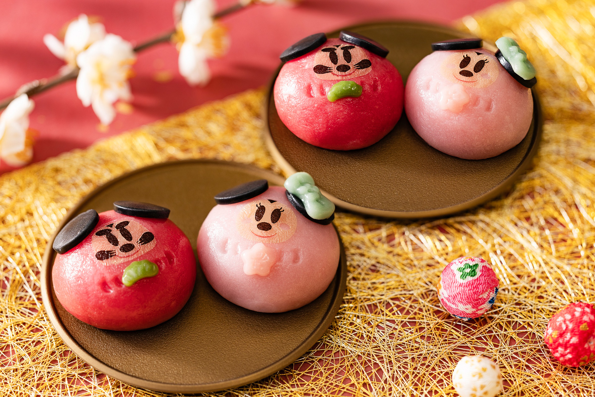 「東京ディズニーリゾート・フローズンセレクション」の「だるままん」（4個入り1500円）