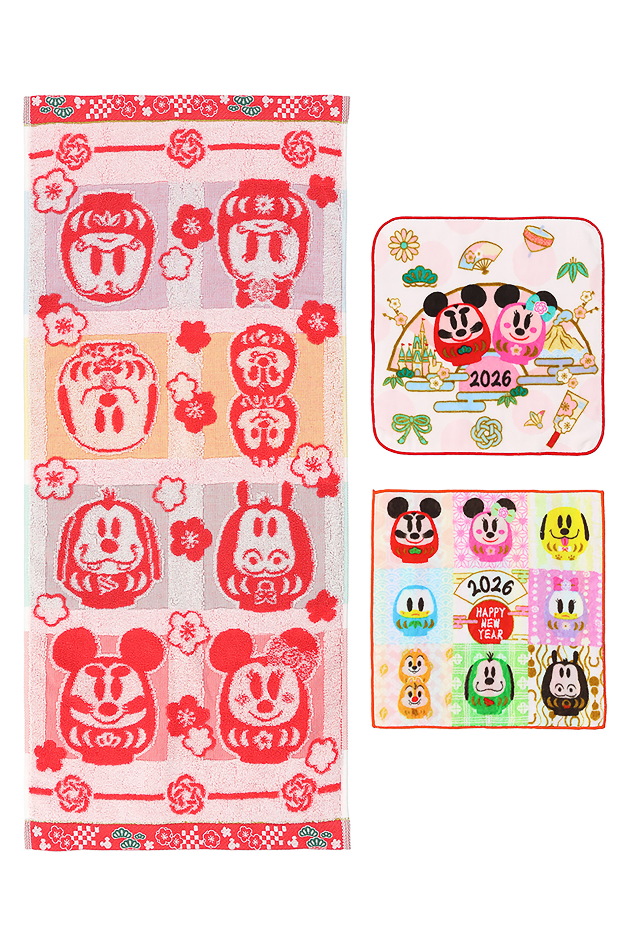 「フェイスタオル＆ミニタオル＜今治タオル＞」（3400円）