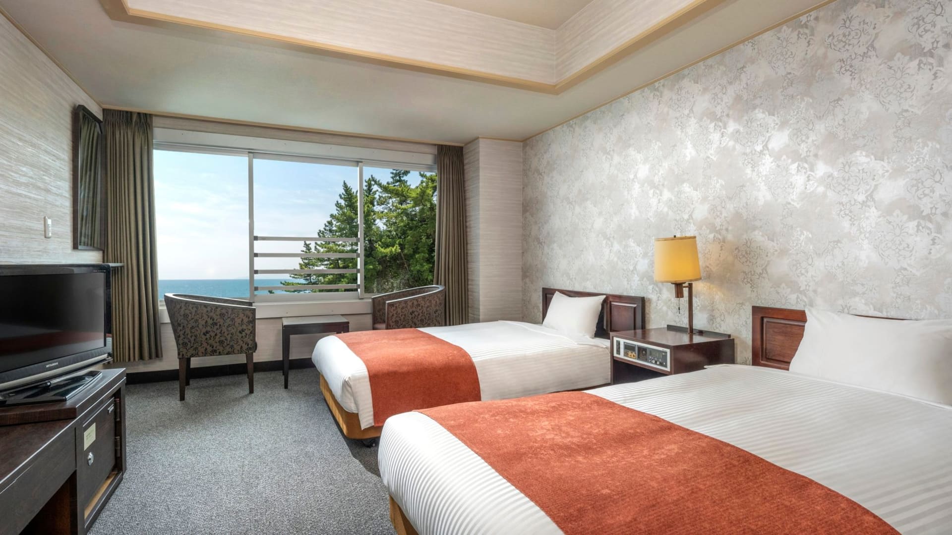 客室一例（オーシャン棟スタンダードツイン）