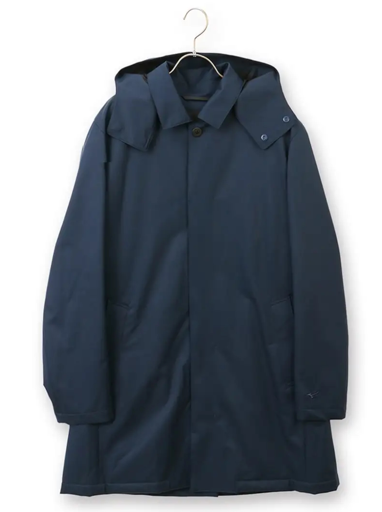 ミズノブレスサーモコート。サイズはS/M/L/LL/3Lの5種類