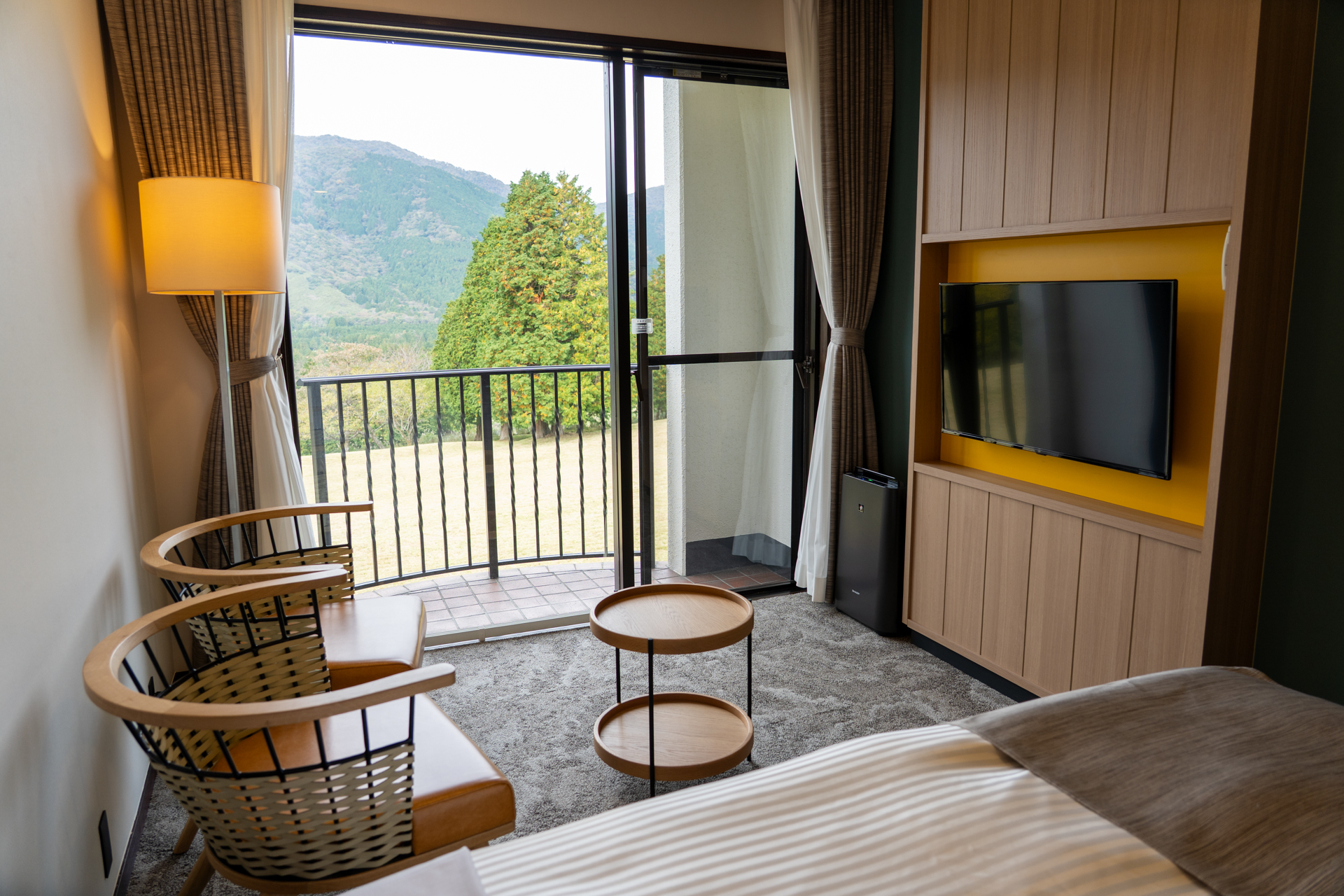 ナチュラルで居心地よい客室