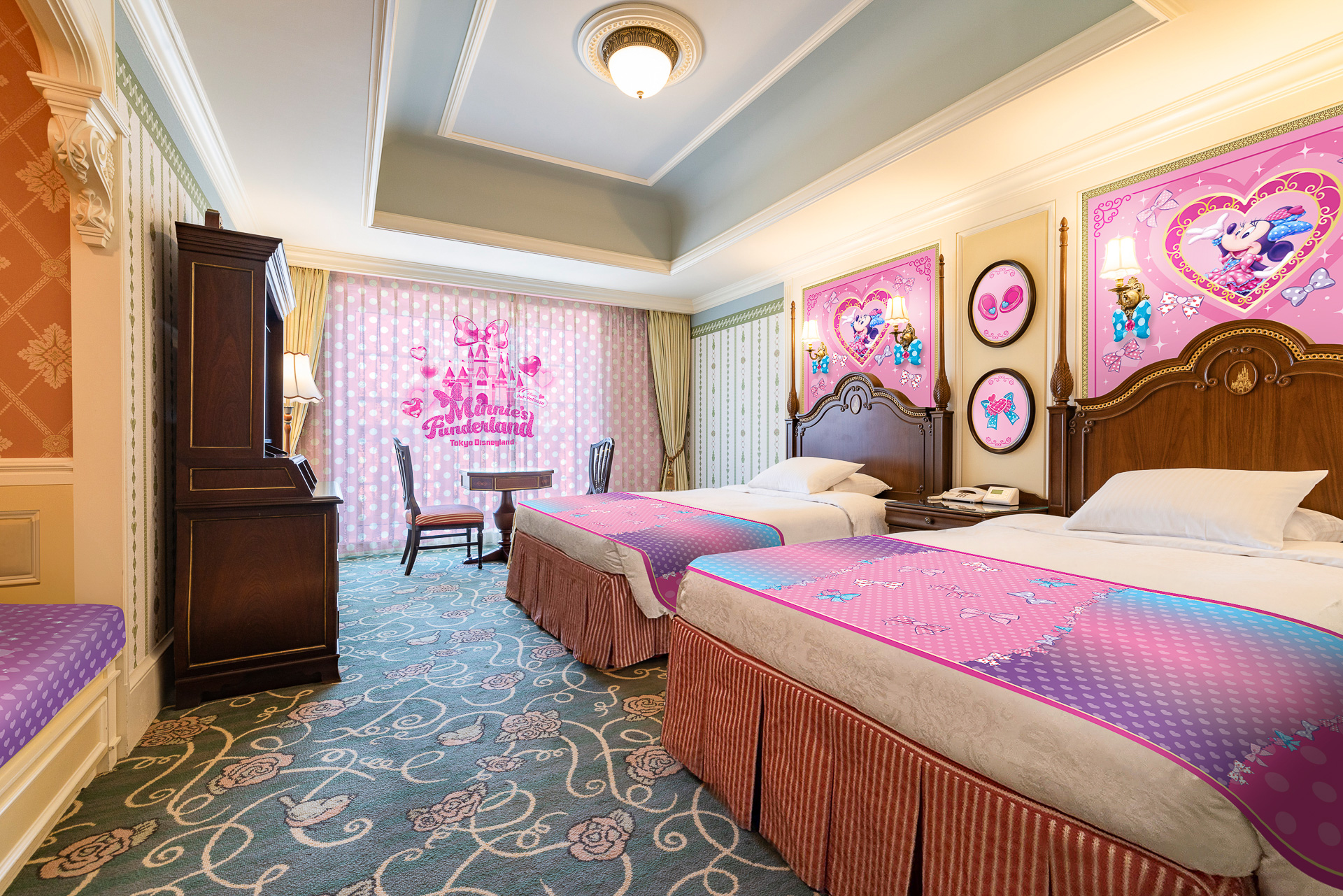 「ディズニー・パルパルーザ“ミニーのファンダーランド”」スペシャルルーム（イメージ）