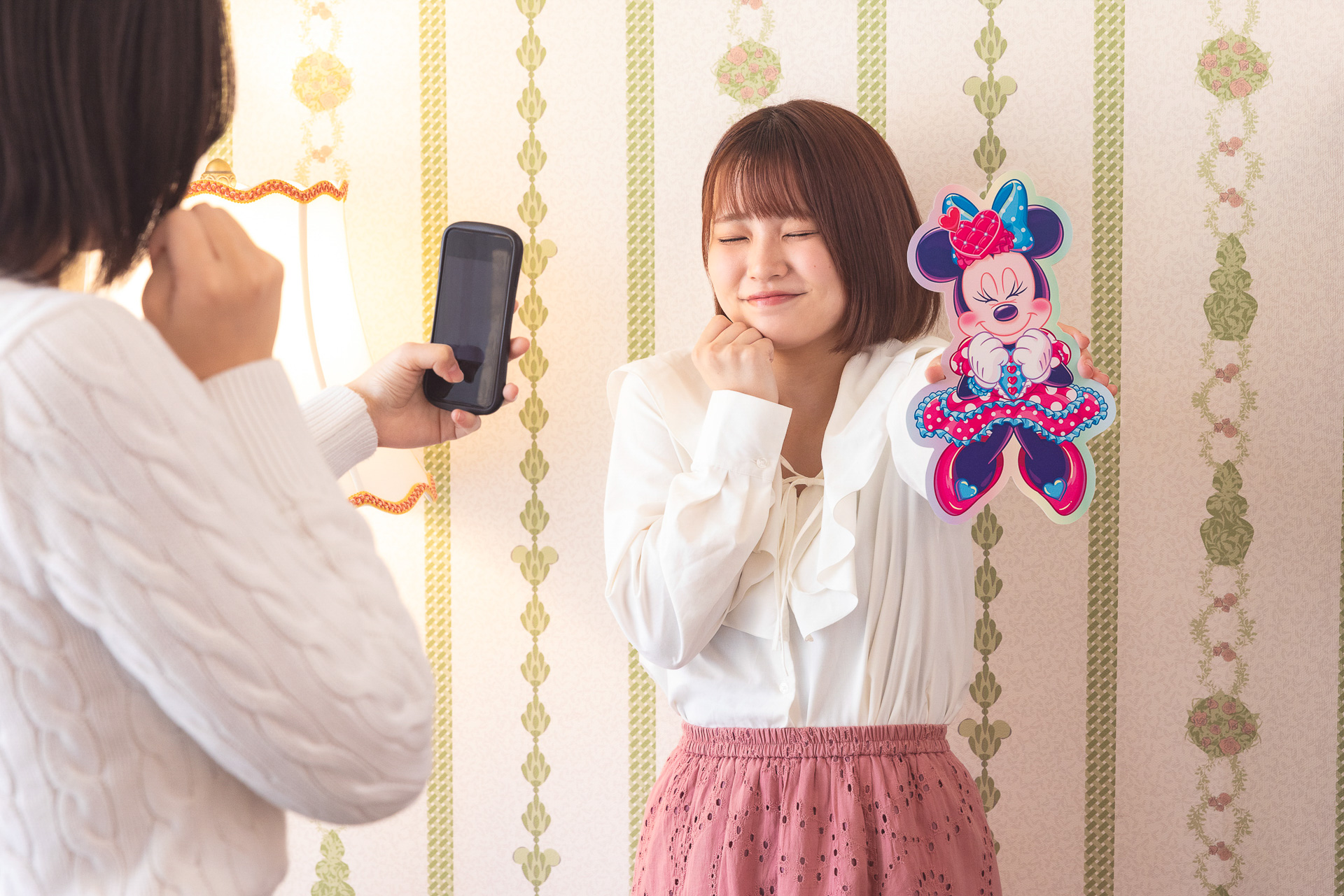 カードキーケースで記念写真も楽しめる