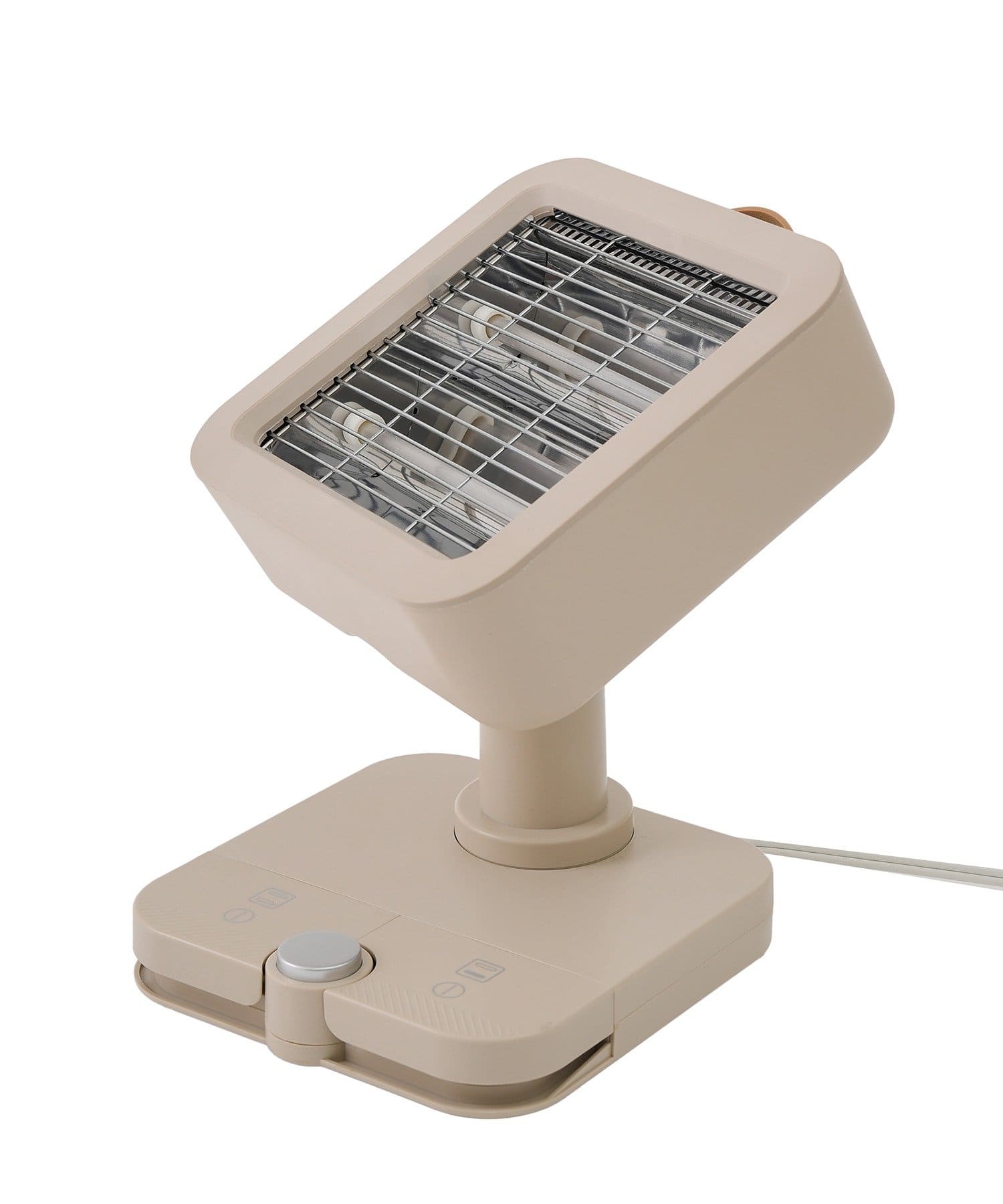 足踏みスイッチヒーター。カラーはアイボリー