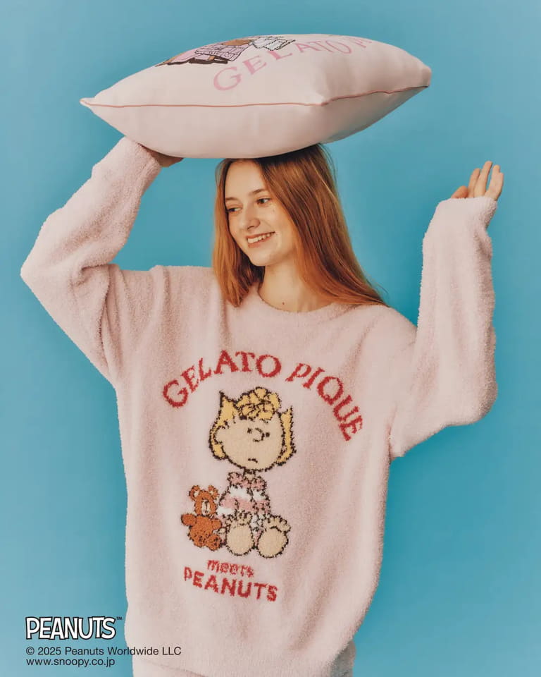 GELATO PIQUE meets PEANUTS」11月発売。スヌーピーたちのルームウェア