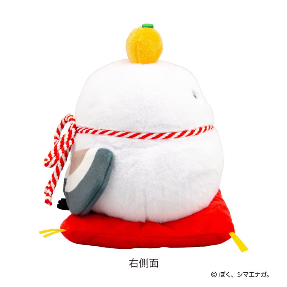 ぼく、シマエナガ。鏡餅ぬいぐるみ」発売。お正月を彩る“雪の妖精”で