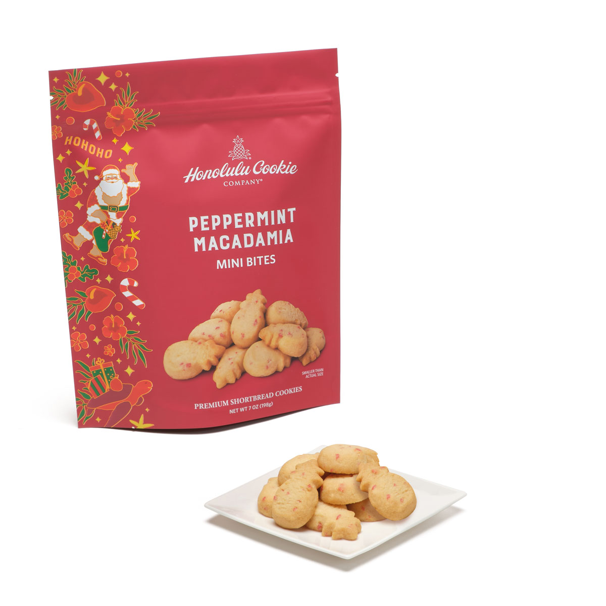 メレ・ペパーミント・マカデミア・ミニバイツ・スナック・パック 7oz