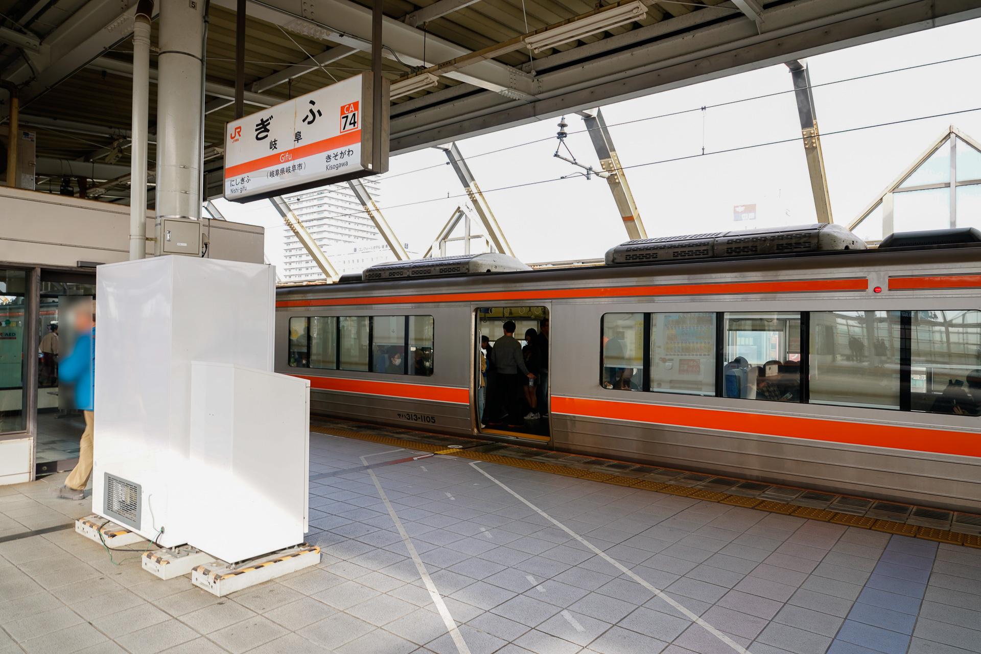 岐阜が起点の取材だから岐阜駅前で宿を確保したかったが、現実的には難しかったので大垣にした