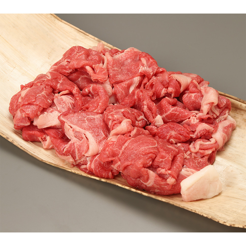 東北産黒毛和牛お惣菜用切落し（4320円）