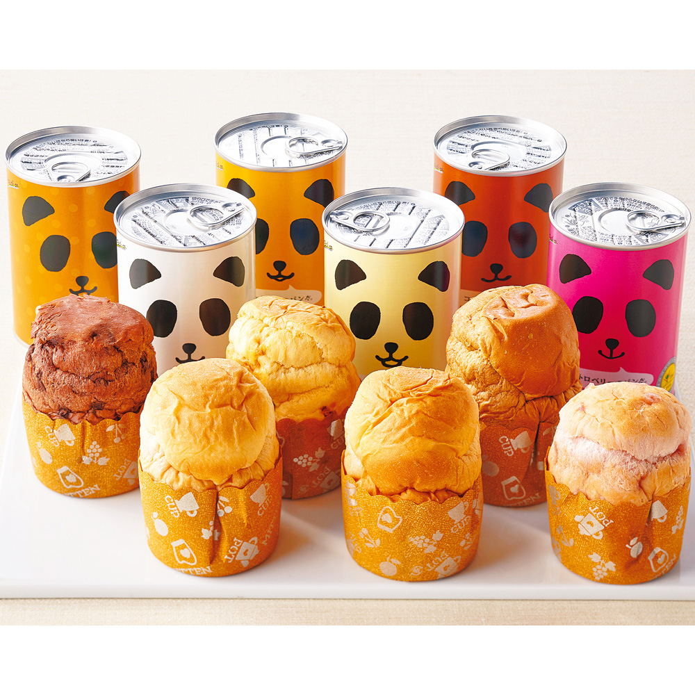 パンだ缶 6種バラエティーセット（3240円）