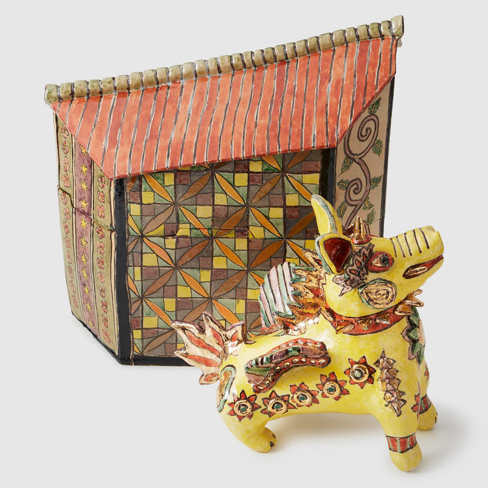 滝口和男 麒麟のオブジェ（22万円）