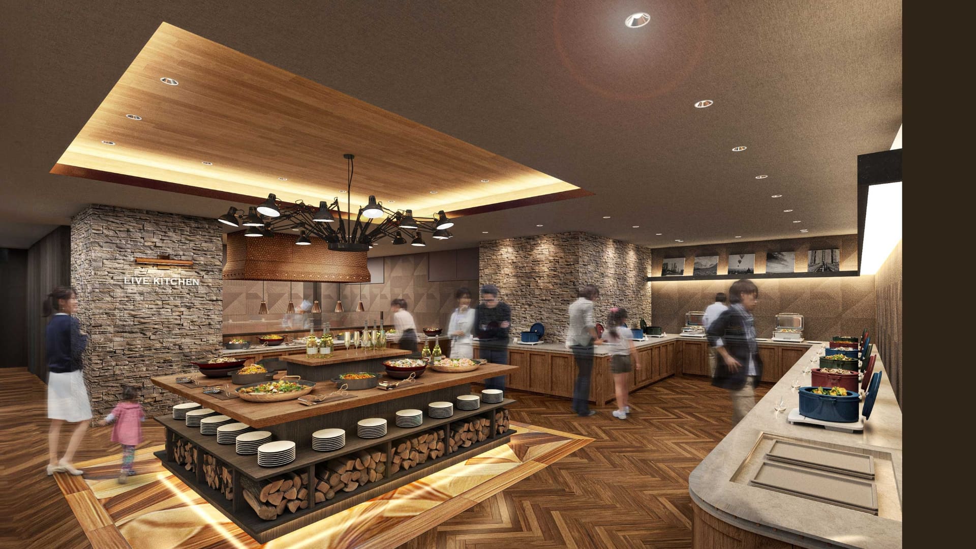 和モダンレストラン「PARQUET（パルケ）」