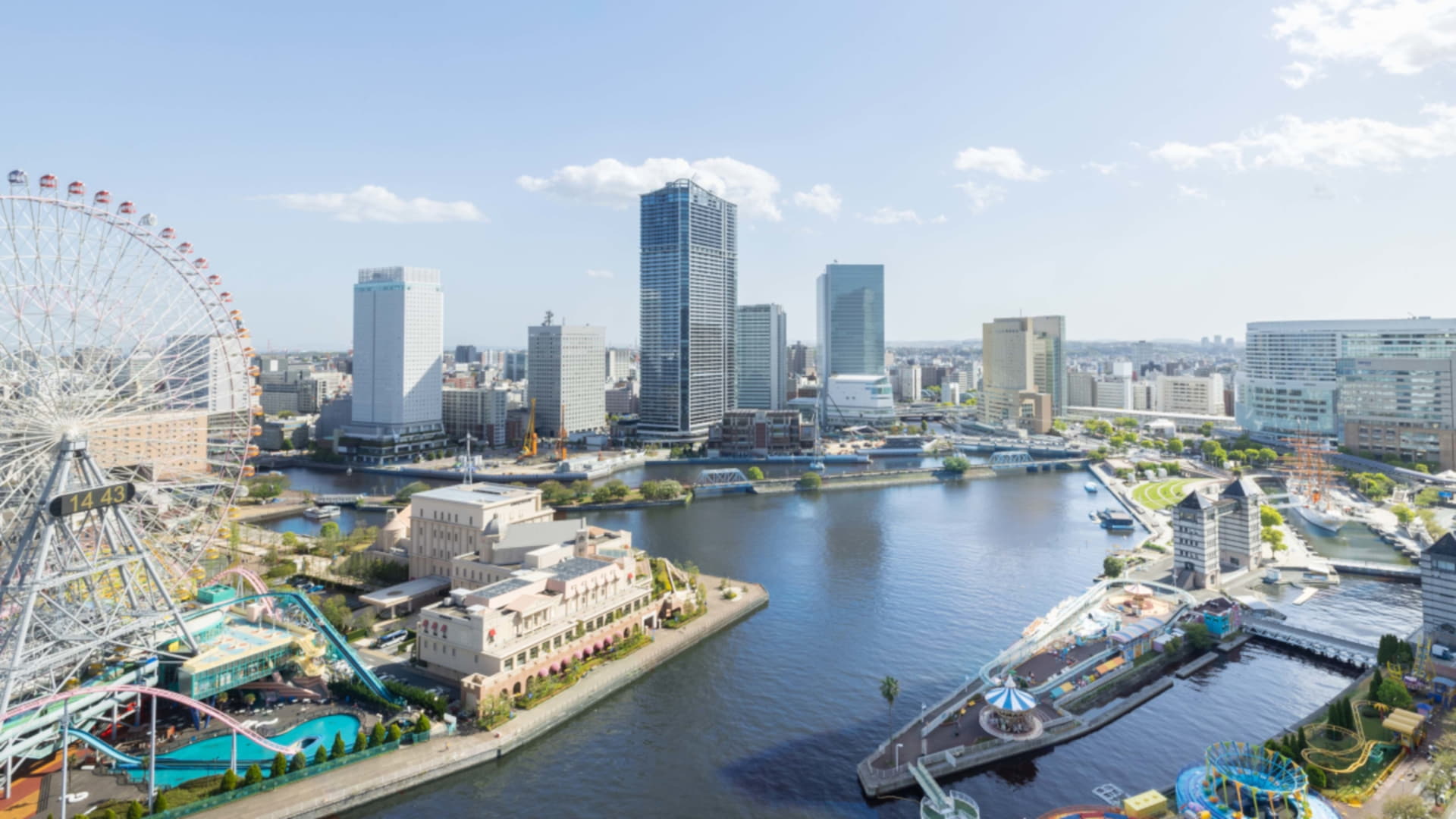 ベイビューの客室タイプからの眺め