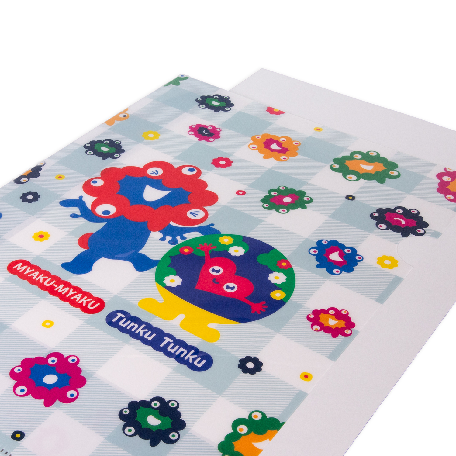 ミャクミャク トゥンクトゥンク A4クリアファイル（520円）