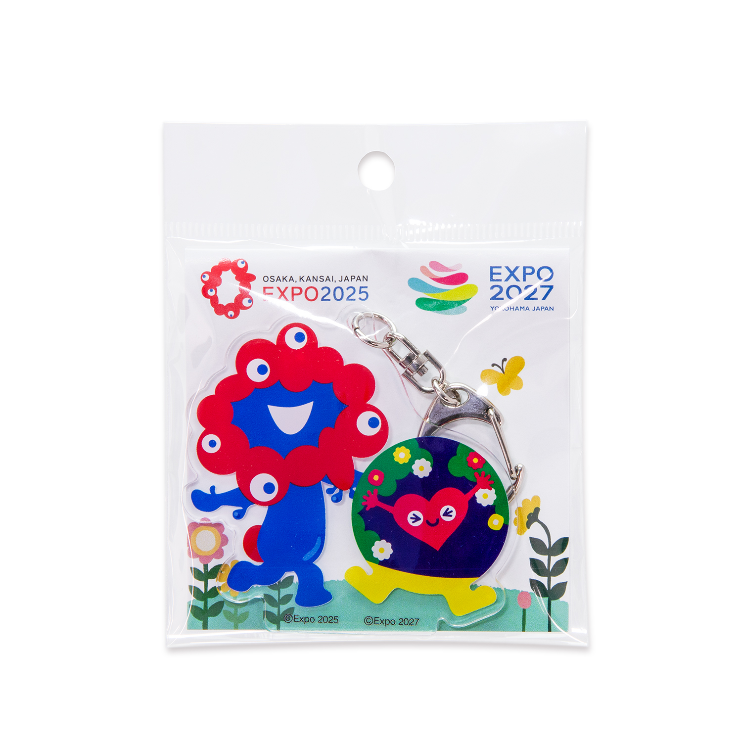 ミャクミャク トゥンクトゥンク アクリルキーホルダー（770円）