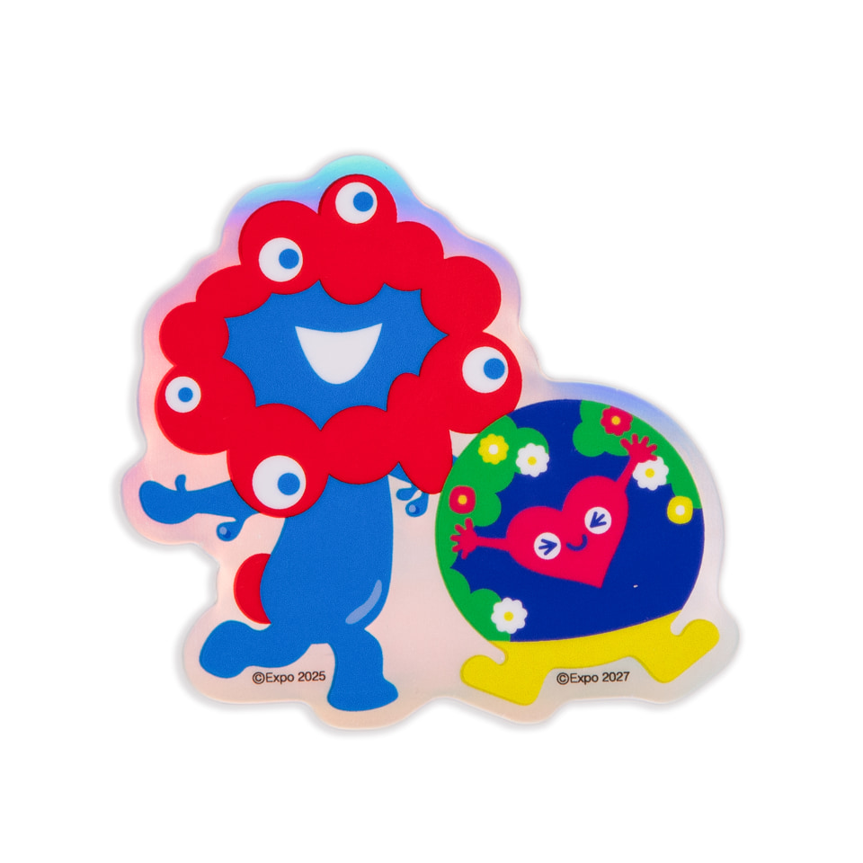 ミャクミャク×トゥンクトゥンク、コラボグッズが公式オンライン