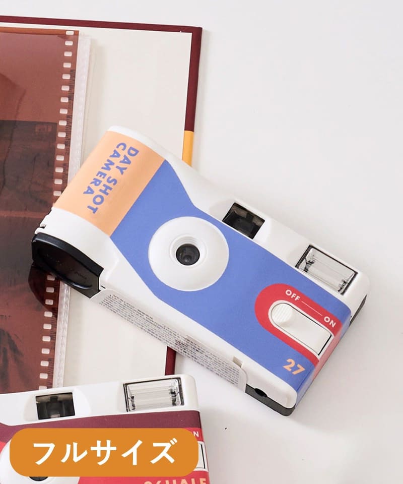 3COINS、新カメラシリーズ11月10日発売。使い切りフィルムカメラ