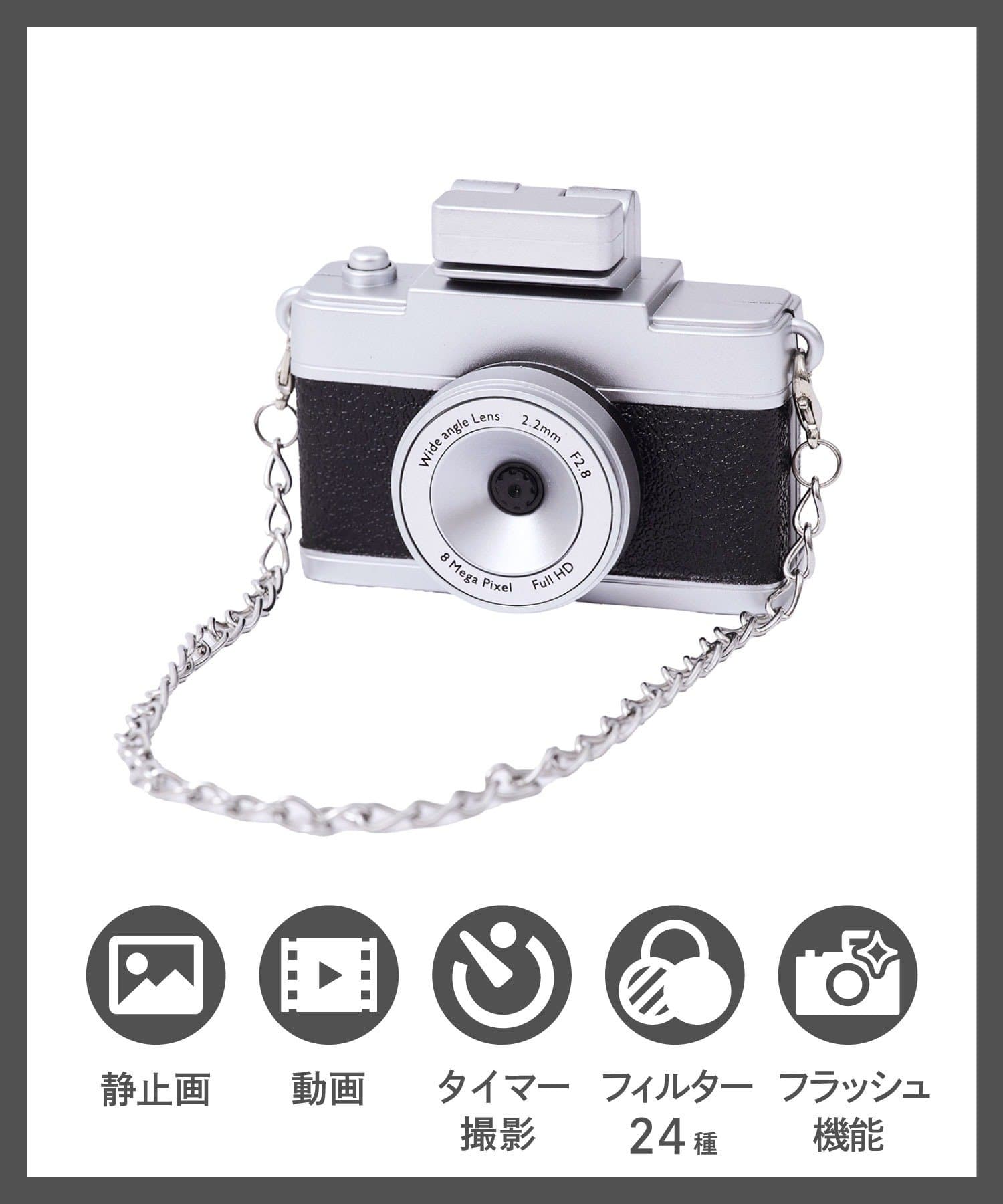 新色「ミニトイカメラ ブラック」2750円