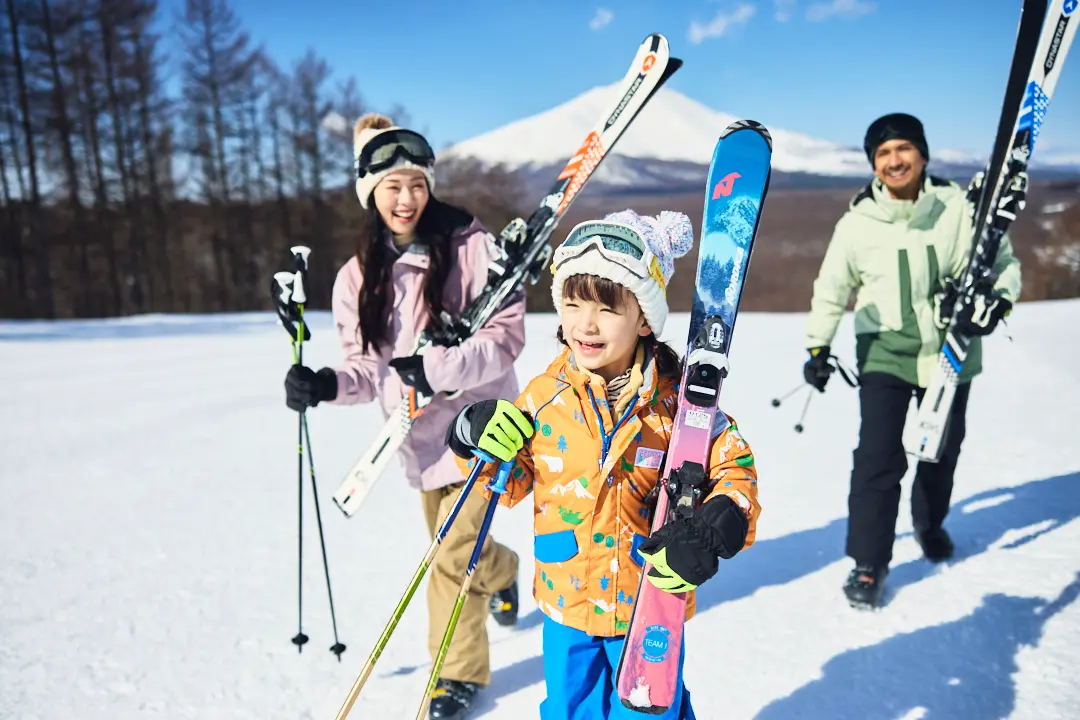 スキー・スノボはレンタルあり