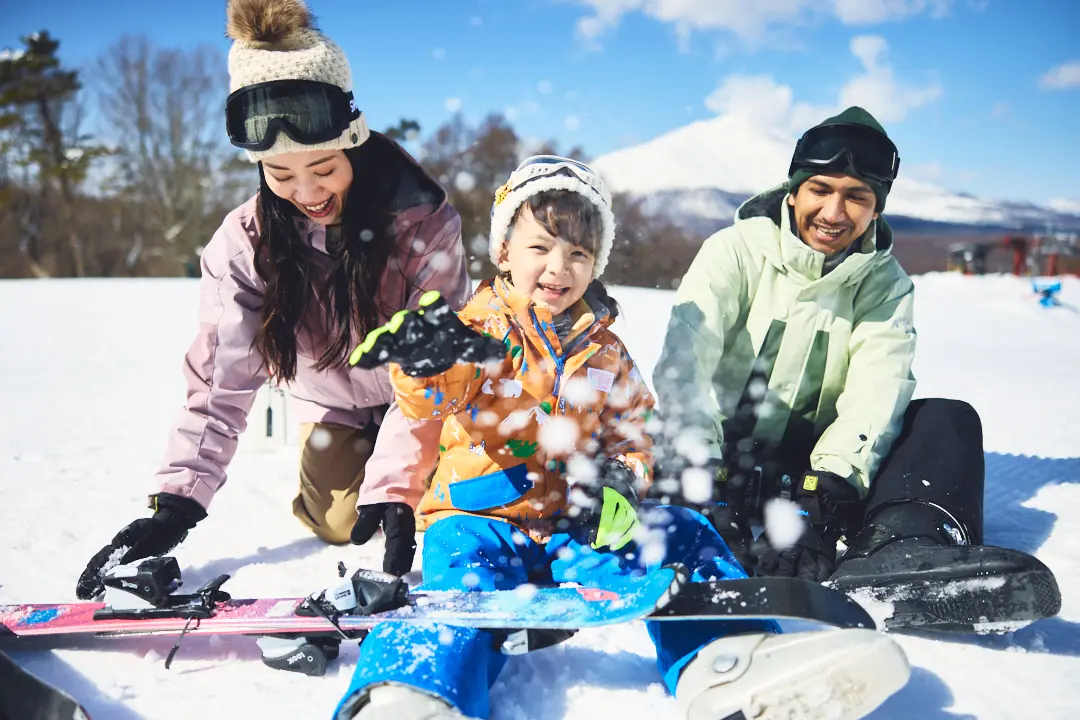 スキー・スノボはレンタルあり