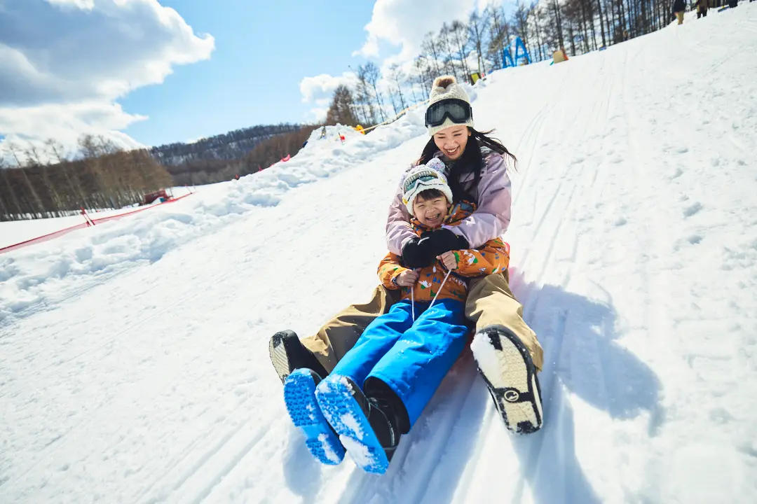 そり・スノーチューブも楽しめる