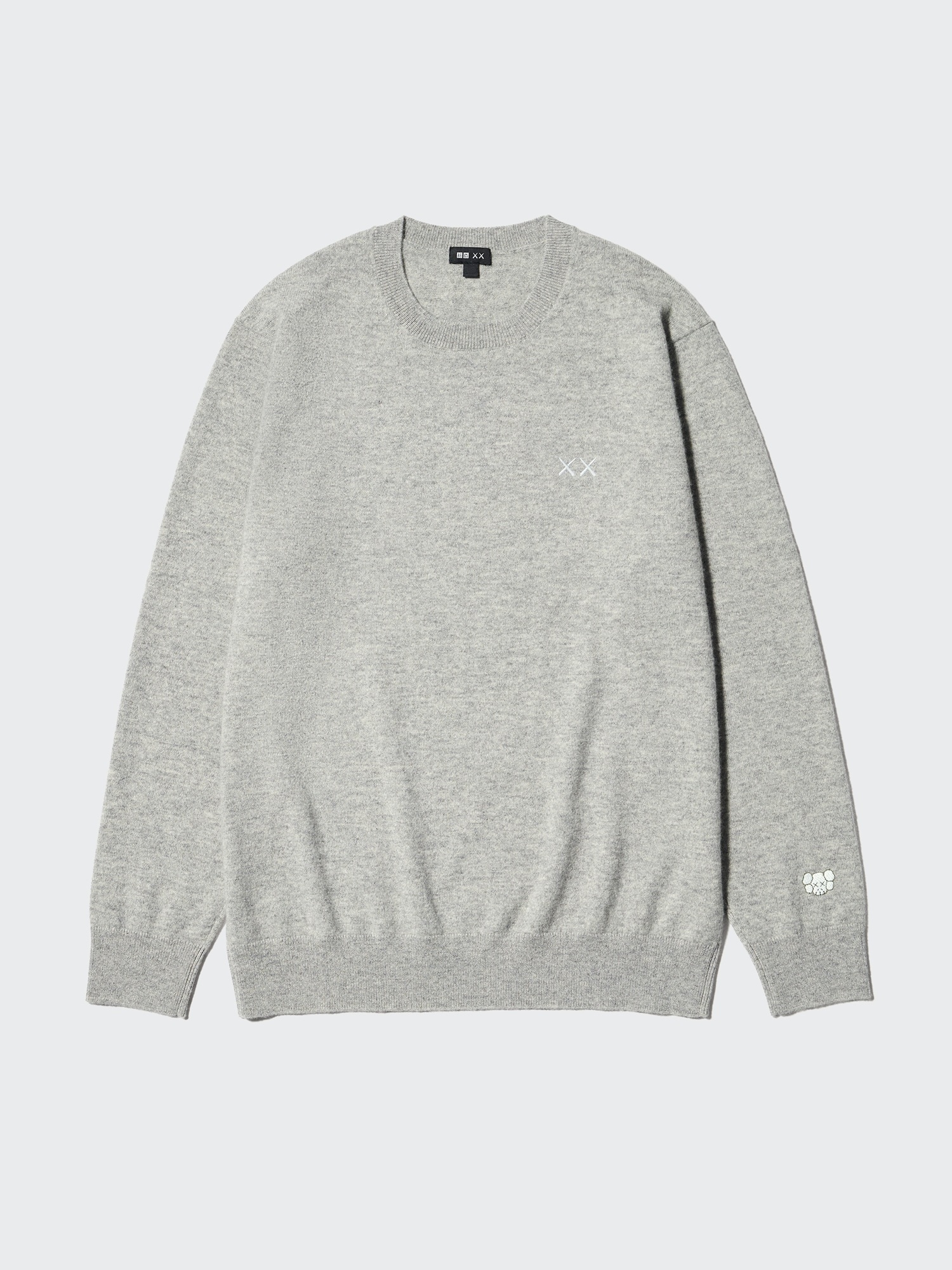 カシミヤクルーネックセーター