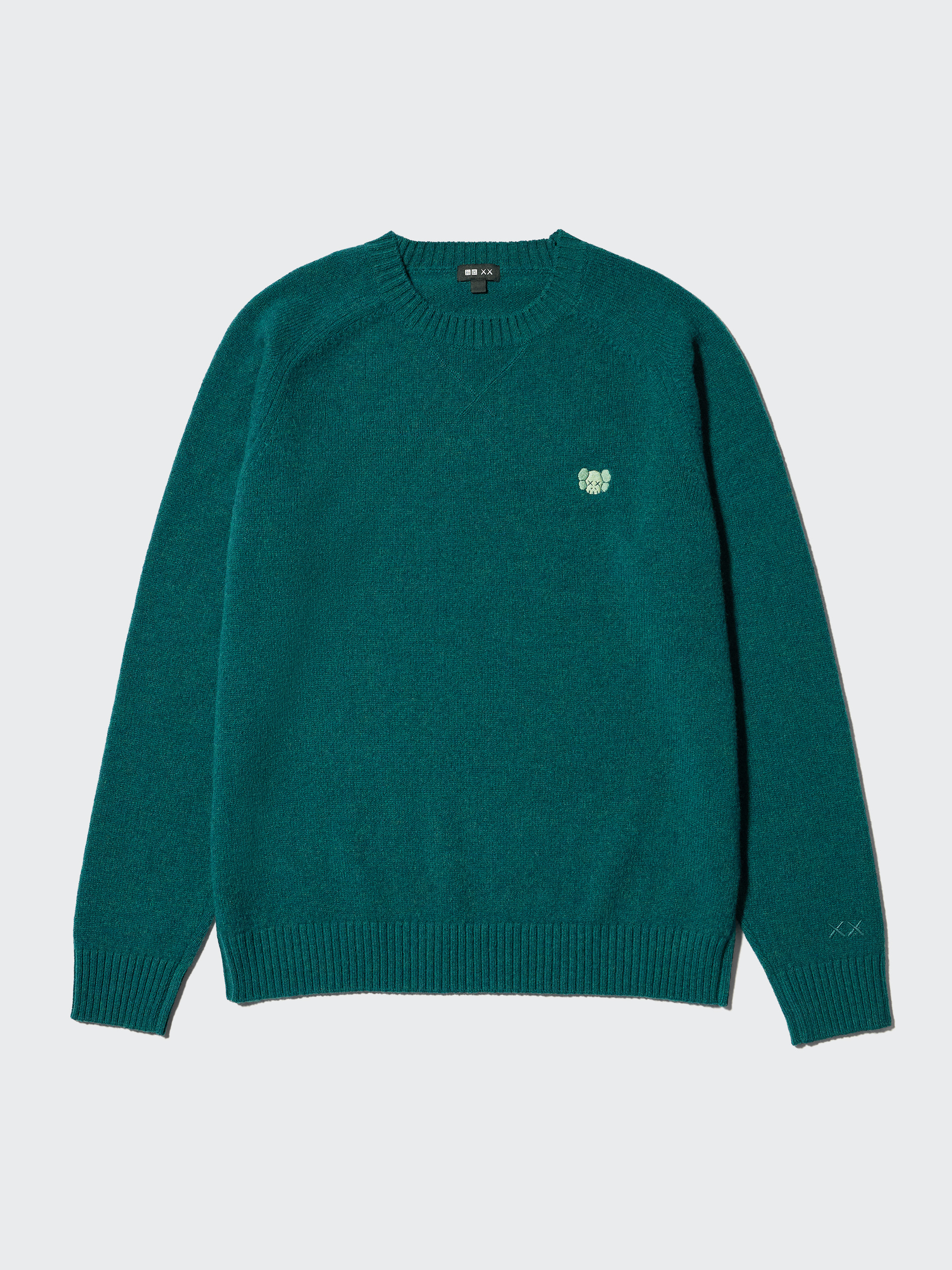 ラムクルーネックセーター