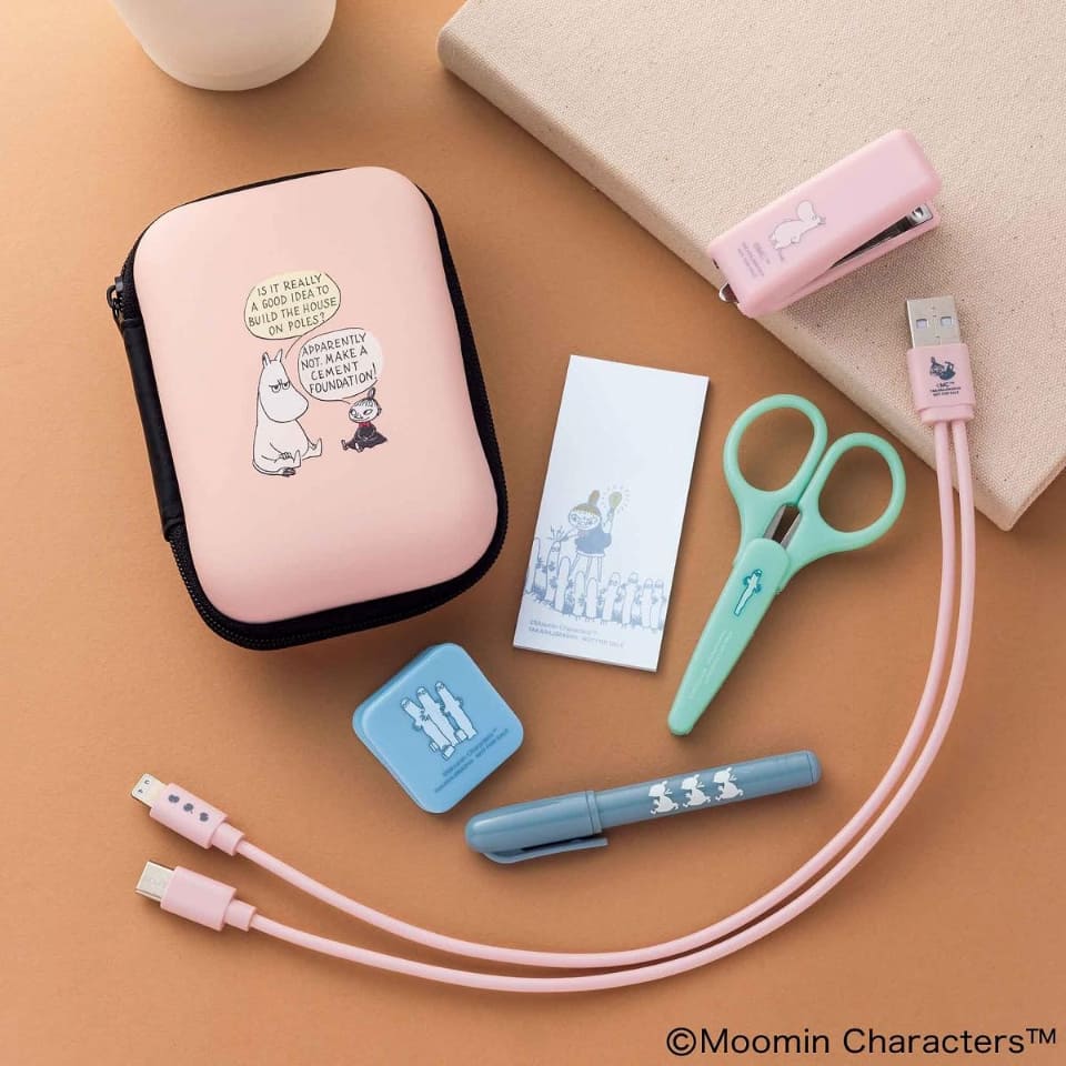 InRed 1・2月合併号は「ムーミン」ミニ文具6点セット付録！ ローラ