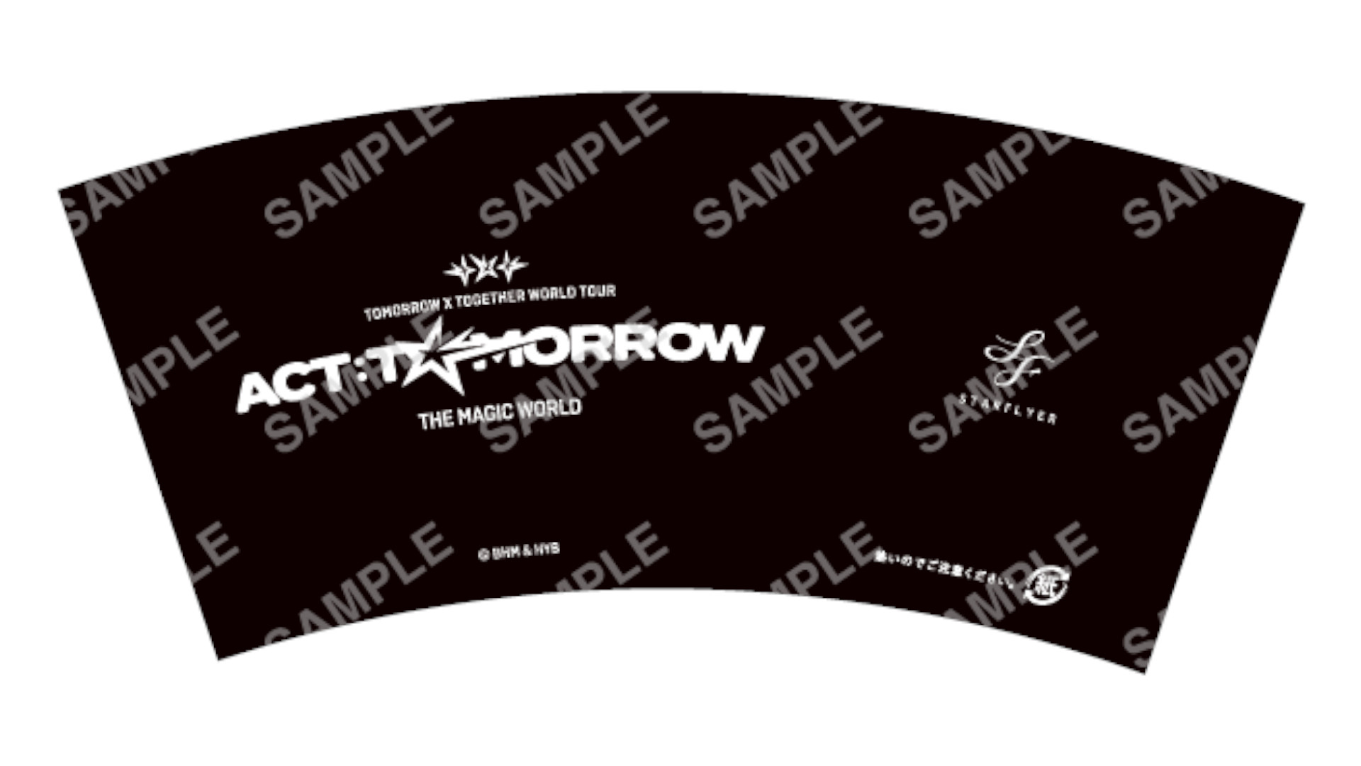 ドリンクサービスの紙コップがロゴ入りのオリジナルデザインに