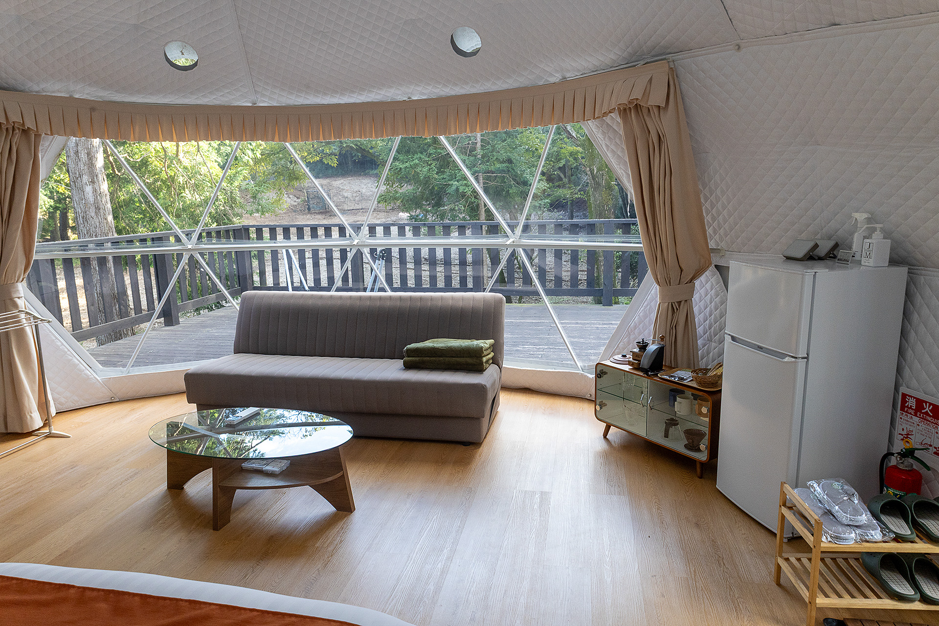 冬でも快適に過ごすことができる