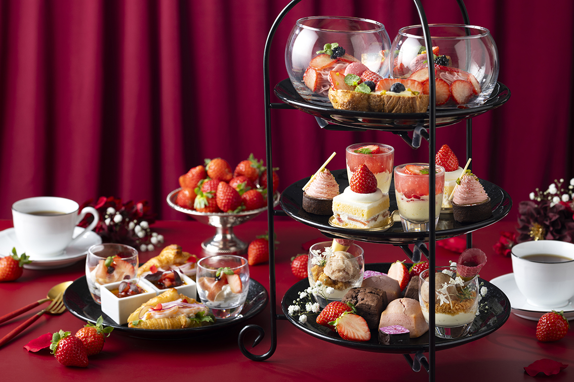 毎年人気のいちごアフタヌーンティー、2025年冬も提供決定
