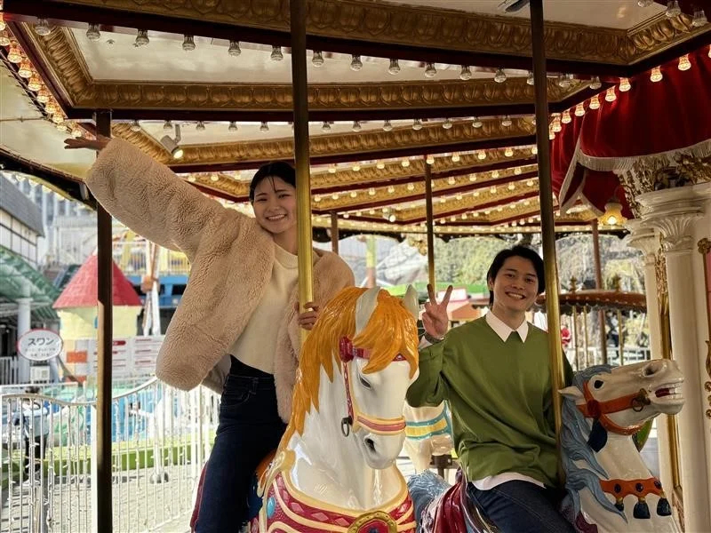 撮影可能な「メリーゴーランド」