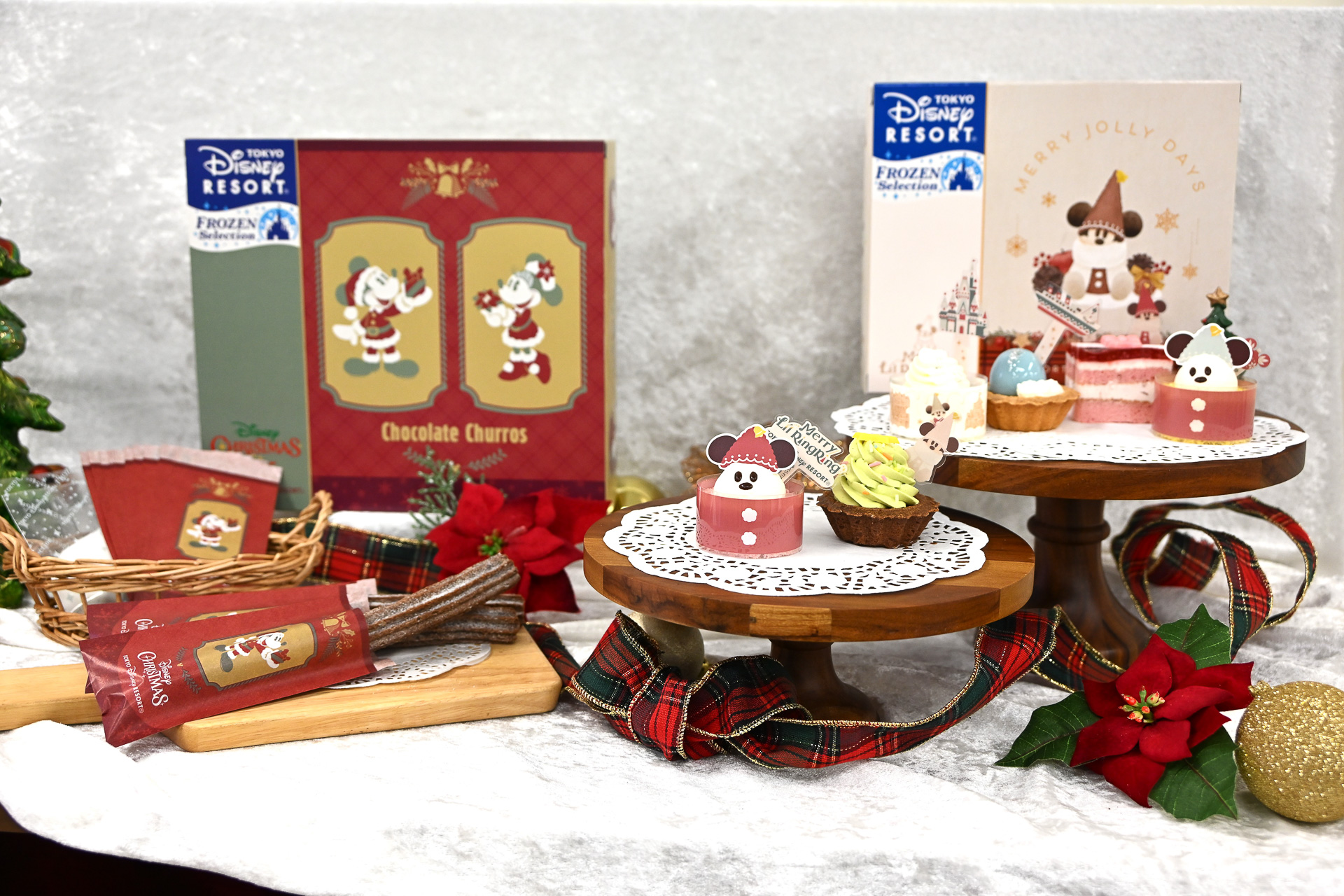 「東京ディズニーリゾート・フローズンセレクション」に冬限定のスイーツ2品が仲間入り