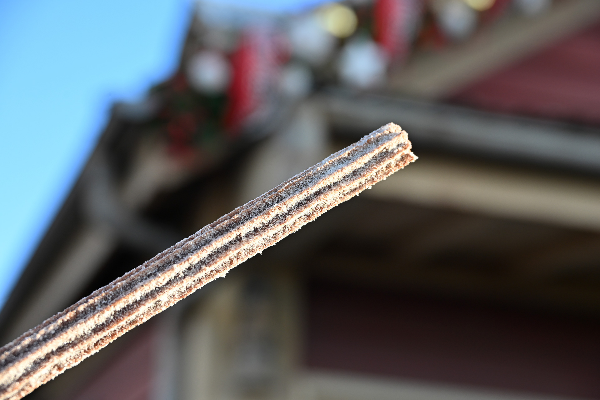 ホワイトチョコシュガーで雪化粧中